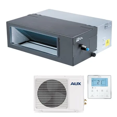 Канальный кондиционер AUX ALLD-H12/4R1B (v1) 35 м.кв.